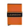 LEANSCHI Tech Wallet V2 Orange Aluminium RFID Safe Credit Card Holder Thumbnail