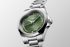 Longines Conquest 2023 Green Diamond Set Dial Stainless Steel Womens Watch L34304076 Thumbnail