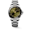 Longines HydroConquest GMT Green Dial Stainless Steel Mens Watch L37904066 Thumbnail