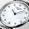Longines La Grande Classique de Longines Mother of Pearl Diamond Set Dial Stainless Steel Womens Quartz Watch L42094876 Thumbnail