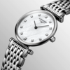 Longines La Grande Classique de Longines Mother of Pearl Diamond Set Dial Stainless Steel Womens Quartz Watch L42094876 Thumbnail