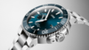 Oris Aquis Small Second Date Blue Dial Stainless Steel Mens  Watch Thumbnail