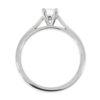 Platinum Solitaire 4 Claw Set 0.32ct Single Stone Diamond Ring Thumbnail