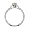 Platinum Solitaire 4 Claw Set 0.42ct Single Stone Diamond Ring Thumbnail