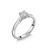Platinum Solitaire 4 Claw Set 0.50ct Single Stone Diamond Ring Thumbnail