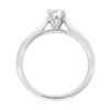 Platinum Solitaire 4 Claw Set 0.51ct Single Stone Diamond Ring Thumbnail
