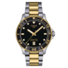 Tissot Seastar 1000 Black Dial Two Tone Unisex Quartz Watch T1204102205100 Thumbnail