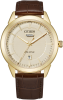 Citizen Eco-Drive Corso Champagne Dial Day-Date Gold Plated Mens Watch AW0092-07Q Thumbnail