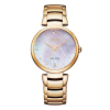 Citizen Eco-Drive Mother of Pearl Dial Rose Gold Plated Watch EM0853-81Y Thumbnail