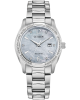 Citizen Eco-Drive Silhouette Crystal Mother of Pearl Dial Stainless Steel Womens Watch EW2570-58N Thumbnail