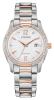 Citizen Eco-Drive Silhouette Crystal Mother of Pearl Dial Two Tone Womens Watch EW2576-51A Thumbnail