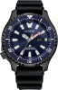 Citizen Fugu Promaster Diver Automatic Blue Dial Ion-Plated Stainless Steel Mens Watch NY0158-09L Thumbnail