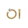 FOPE Essentials 18ct Gold Hoop Earrings OR01Y Thumbnail