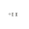 FOPE Essentials 18ct White Gold & Diamond Stud Earrings OR07BBRW Thumbnail