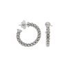 FOPE Essentials 18ct White Gold Hoop Earrings OR01W Thumbnail