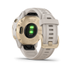 GARMIN fēnix 6S Pro Solar Polymer & Light Gold Tone Smartwatch  010-02409-11 Thumbnail