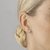 Georg Jensen MOONLIGHT GRAPES Sterling Silver  & Diamond Set Stud Earrings 20000712 Thumbnail