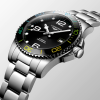 Longines HydroConquest XXII Commonwealth Games Limited Edition Black Dial Stainless Steel Mens Watch L37814596 Thumbnail