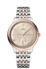 Omega De Ville Prestige Co-Axial Master Chronometer Power Reserve Silver/Linen Dial Two Tone Mens Watch 43420412109001 NEW RRP £9,900 Thumbnail