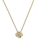 Shaun Leane 18ct Gold & Diamond Entwined Petal Flower Pendant Necklace Thumbnail