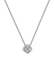 Shaun Leane 18ct White Gold & Diamond Entwined Petal Flower Pendant Necklace EN043.WGWHNOS Thumbnail