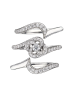 Shaun Leane 18ct White Gold Entwined Petal Diamond Ring EN035.WGWHRZM Thumbnail