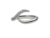Shaun Leane Platinum Entwined Inward Diamond Set Wedding Ring EN025.PLWHRZM Thumbnail