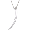Shaun Leane Sterling Silver & Diamond Pavé Sabre Pendant Necklace SA027.SSWHNOS Thumbnail
