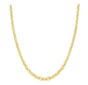 9ct Gold Graduated Squared Oval Link 18" Necklace Thumbnail