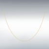 9ct Yellow Gold Diamond Cut Belcher Chain Link 20" Necklace Thumbnail