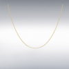 9ct Yellow Gold Round Belcher Chain Link 18" Necklace Thumbnail