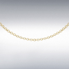 9ct Yellow Gold Round Belcher Chain Link 20" Necklace Thumbnail