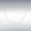 9ct Yellow Gold Spiga Link Chain 18" Necklace Thumbnail