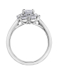 Platinum Multi-Cut Diamond Set 1.08ct Fancy Cluster Dress Ring Thumbnail