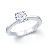 Platinum Solitaire 4 Claw Set 0.30ct Single Stone Diamond Ring Thumbnail