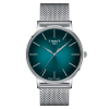 Tissot Everytime Gent Green-Black Dial Stainless Steel Mens Quartz Watch T1434101109100 Thumbnail