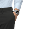 Tissot Gentleman Black Dial Stainless Steel Mens Quartz Watch T1274101105100 Thumbnail