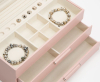 WOLF Sophia Rose Quartz Medium Jewellery Box With Drawers 392015 Thumbnail