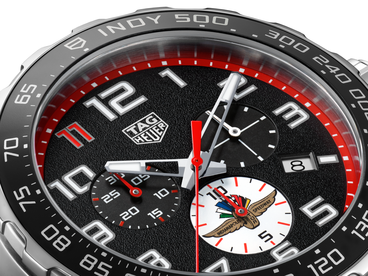 TAG Heuer Formula 1 X Indy 500 Special Edition Stainless Steel Mens Quartz Chronograph Watch CAZ101AW.BA0842 TAG Heuer Gents Watches TB Mitchell